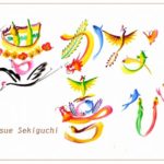 花文字・花文字アートで描く花言葉