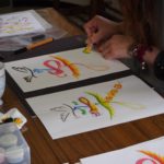 花文字・花文字アートフリーレッスン東京