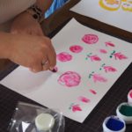 東京開催　花文字・花文字アート吉祥絵レッスン