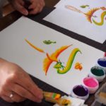 東京開催　花文字・花文字アート吉祥絵レッスン