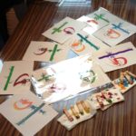 花文字・花文字アートレッスン神楽坂