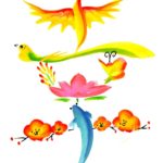 花文字,花文字アート,開運花文字,絵文字,文字アート,書道アート,筆文字,花文字教室