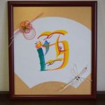 東京開催　花文字・花文字アートでお正月飾りを描こう