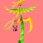 花文字,花文字アート,開運花文字,絵文字,文字アート,書道アート,筆文字,花文字教室