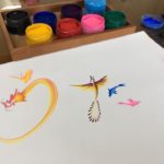 東京開催　花文字・花文字アートひらがなレッスン