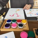 東京開催　花文字・花文字アートひらがなレッスン