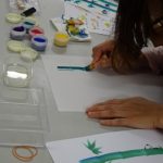 花文字・花文字アート体験レッスン名古屋